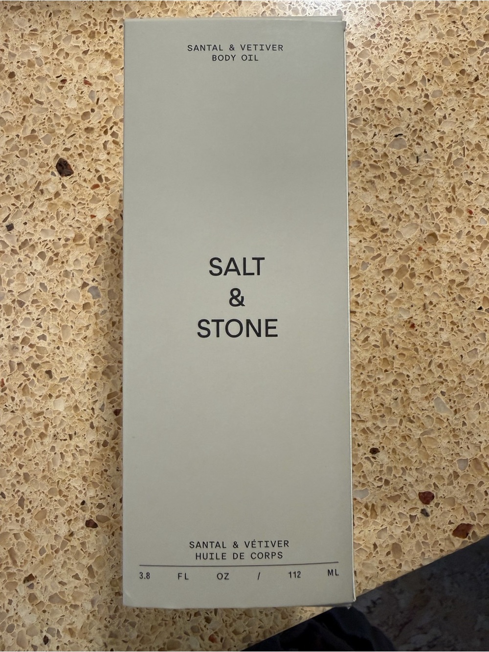 Salt & Stone Santal & Vetiver Body Oil — Beige